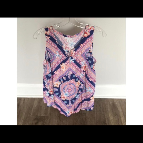 Talbots Paisley Print Tank 🎀 - Picture 5 of 8